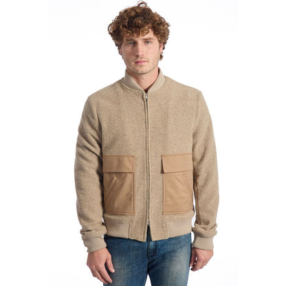 Beige Cotton Jacket