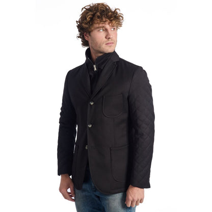 Black Polyester Jacket