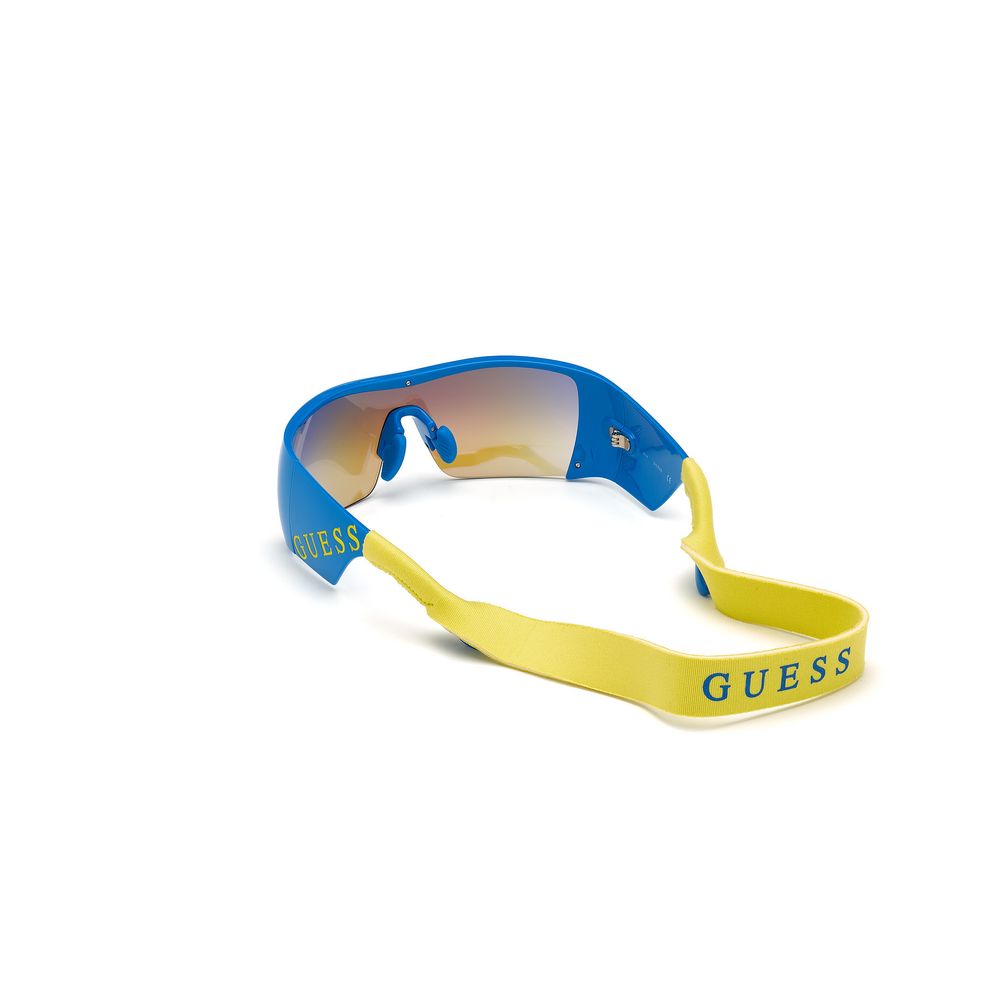 Blue Injected Sunglasses