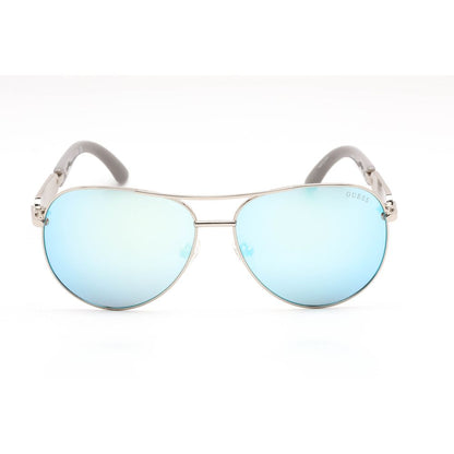 Gray Metal Sunglasses