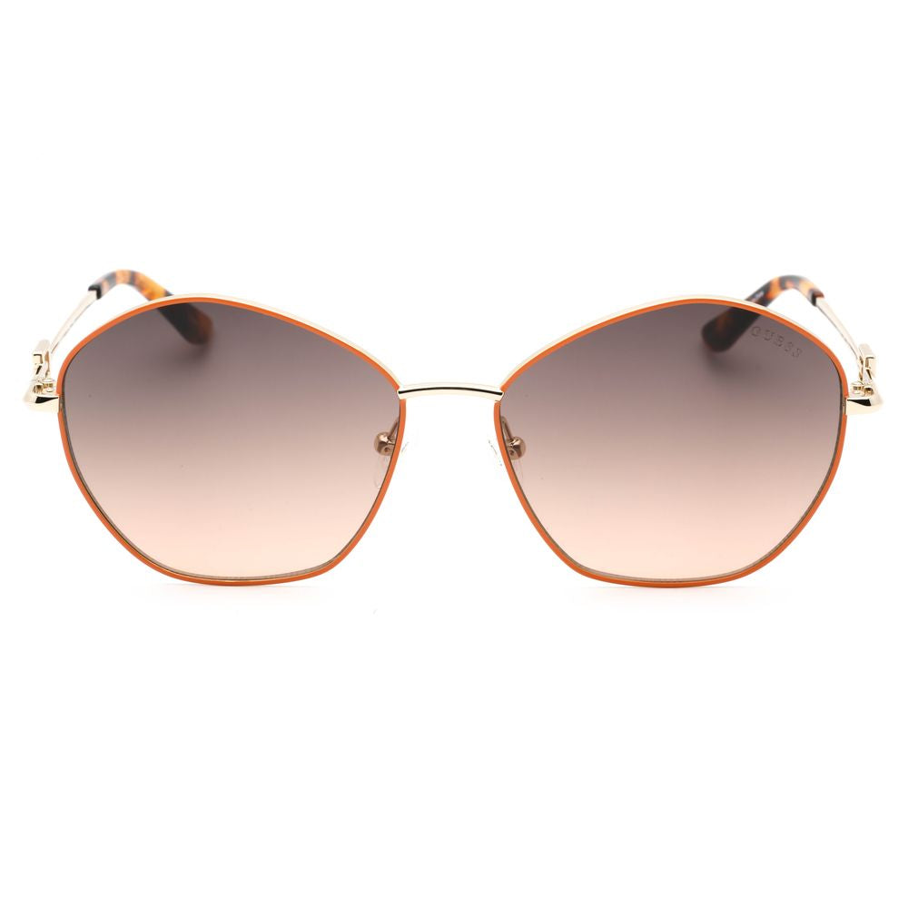 Orange Metal Sunglasses