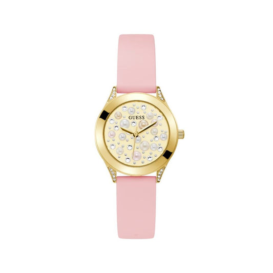 Pink Silicone Watch