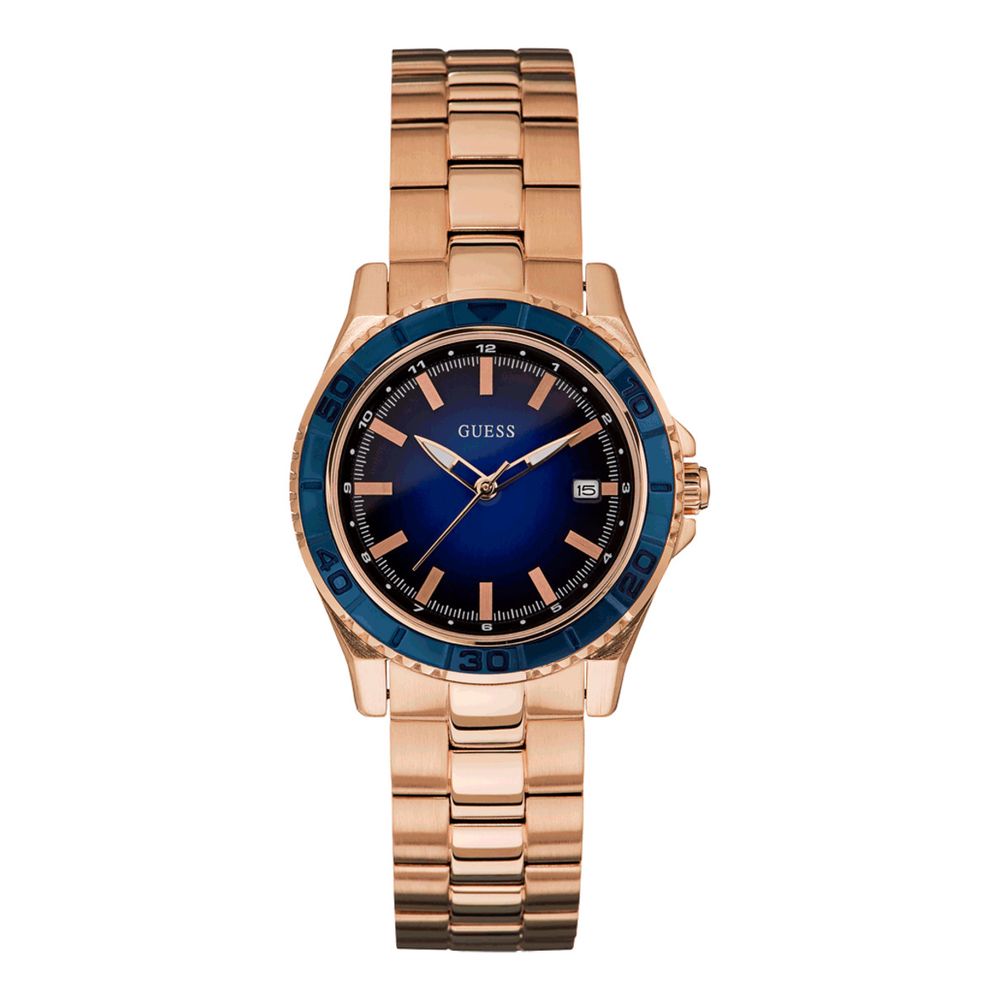 Rose Gold Steel Watch