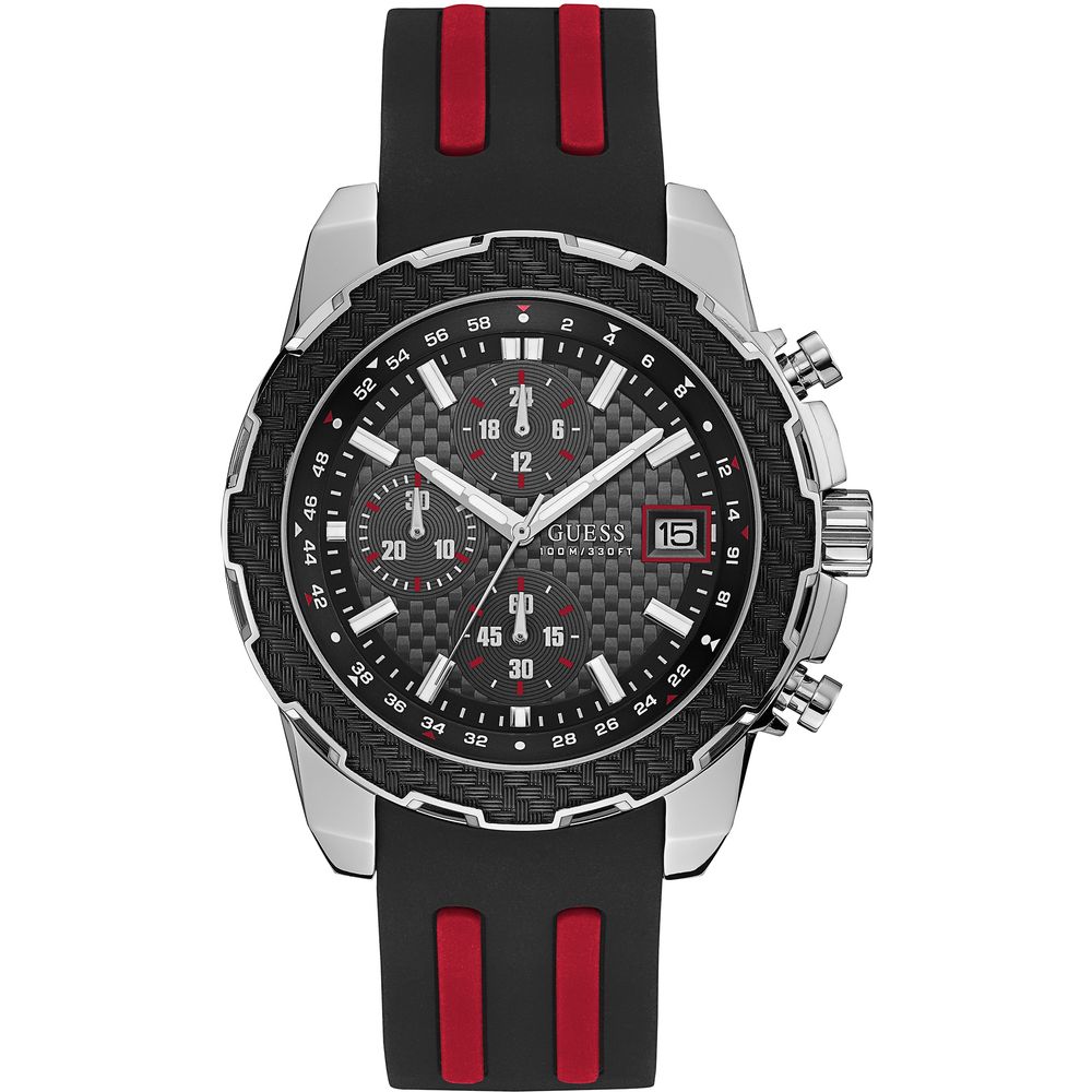 Black Rubber Watch