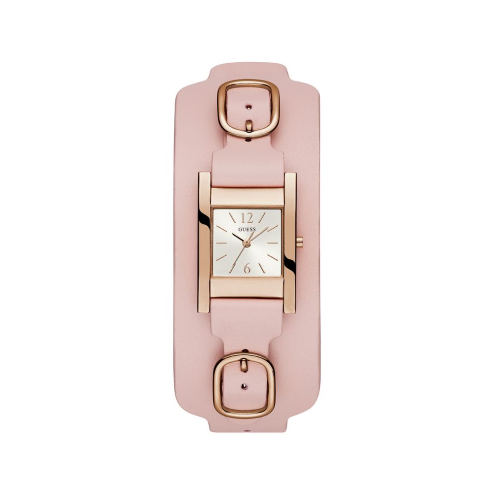 Pink Leather Watch