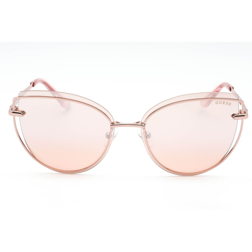 Pink Metal Sunglasses