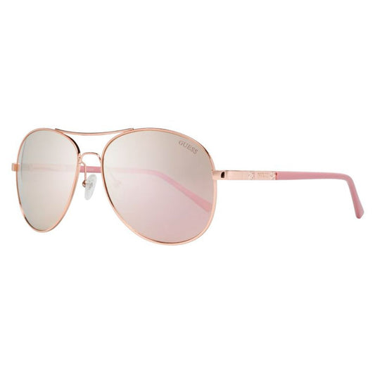 Pink Metal Sunglasses