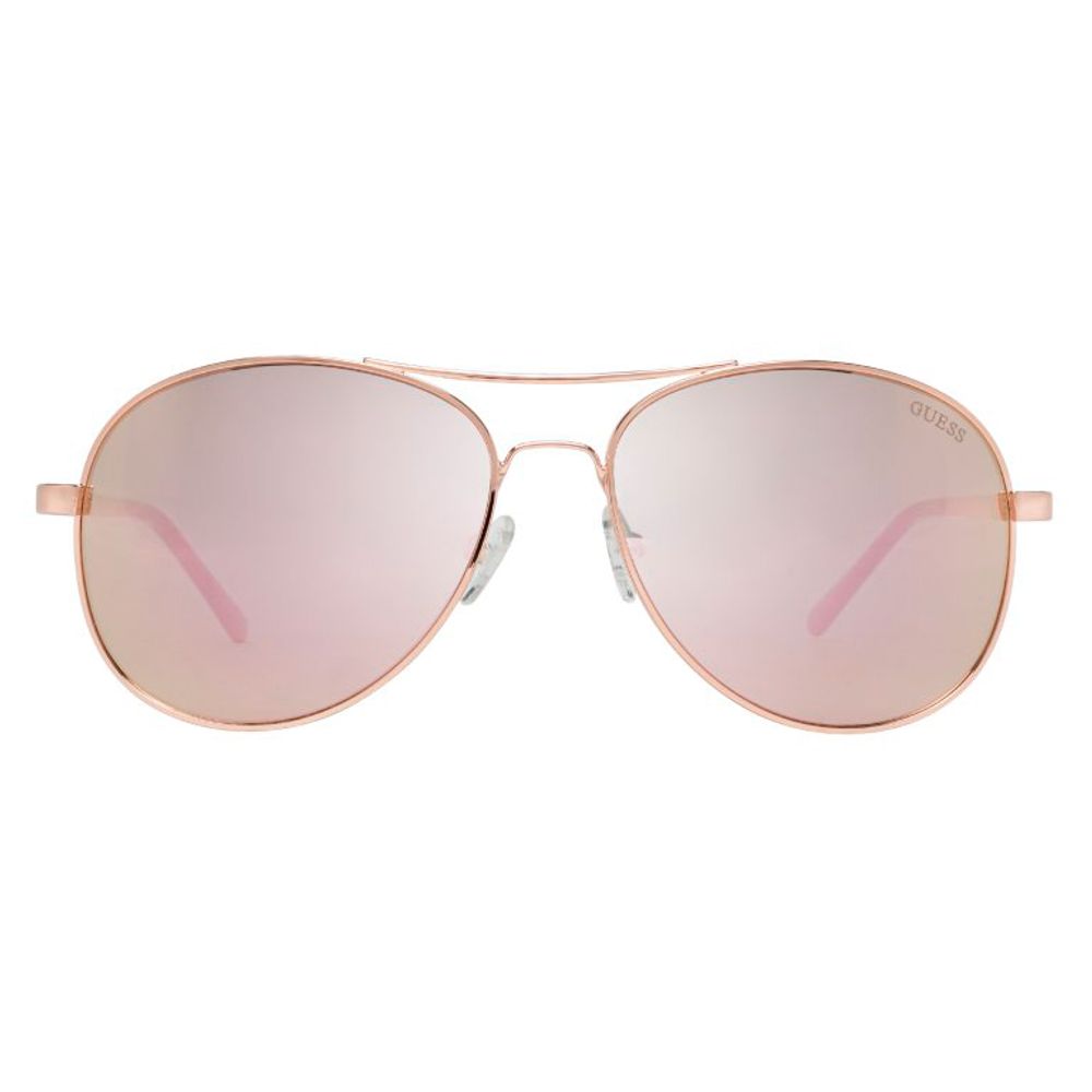 Pink Metal Sunglasses