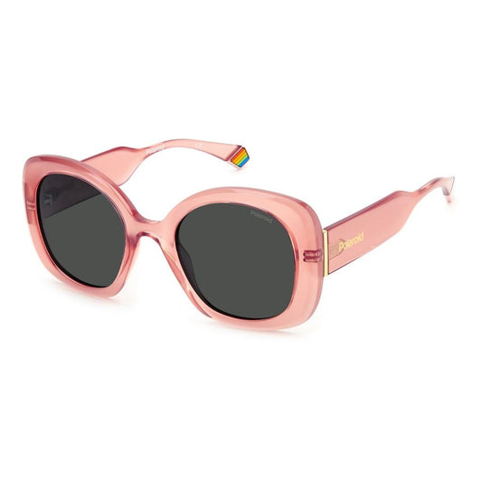 Pink Metal Sunglasses