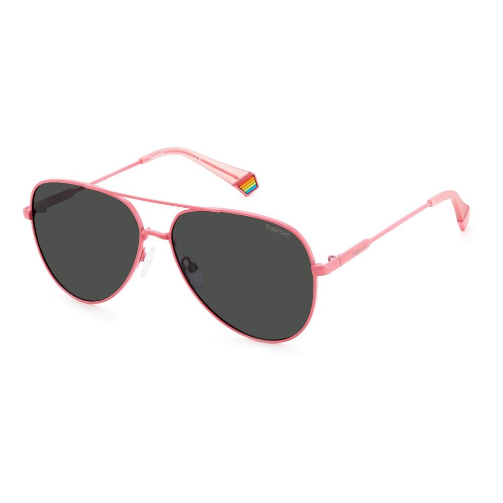 Pink Metal Sunglasses