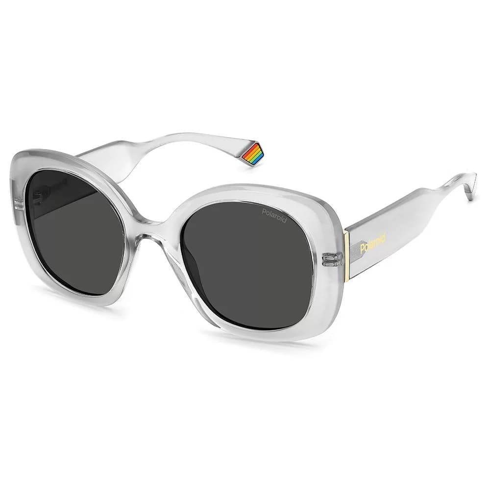 Gray Metal Sunglasses