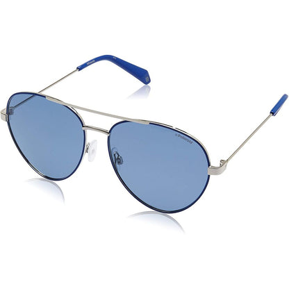 Blue Metal Sunglasses