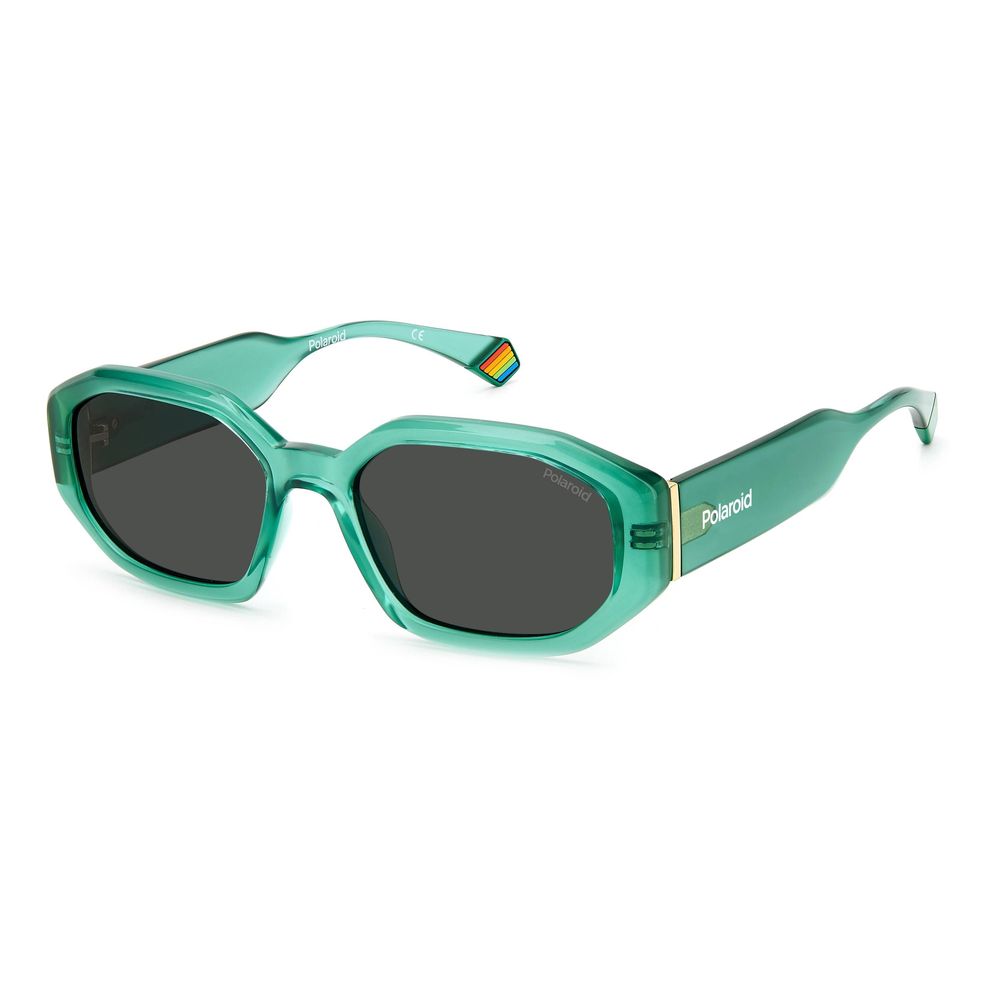 Green Polycarbonate Sunglasses