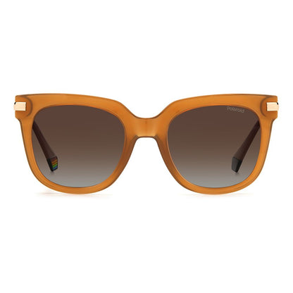 Orange Resin Sunglasses