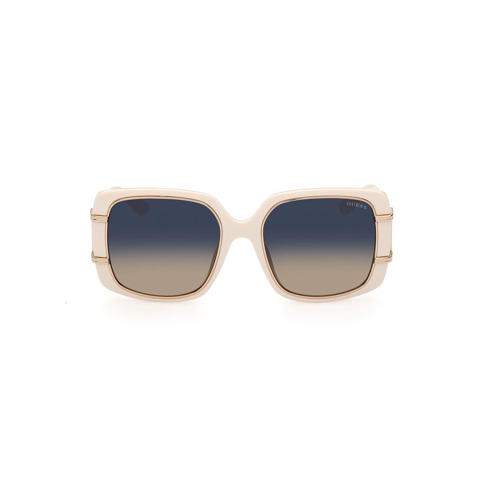 White Injected Sunglasses