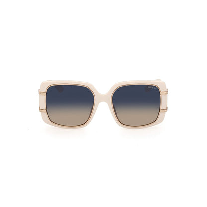 White Injected Sunglasses