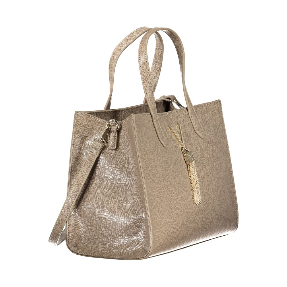 Brown Polyethylene Handbag