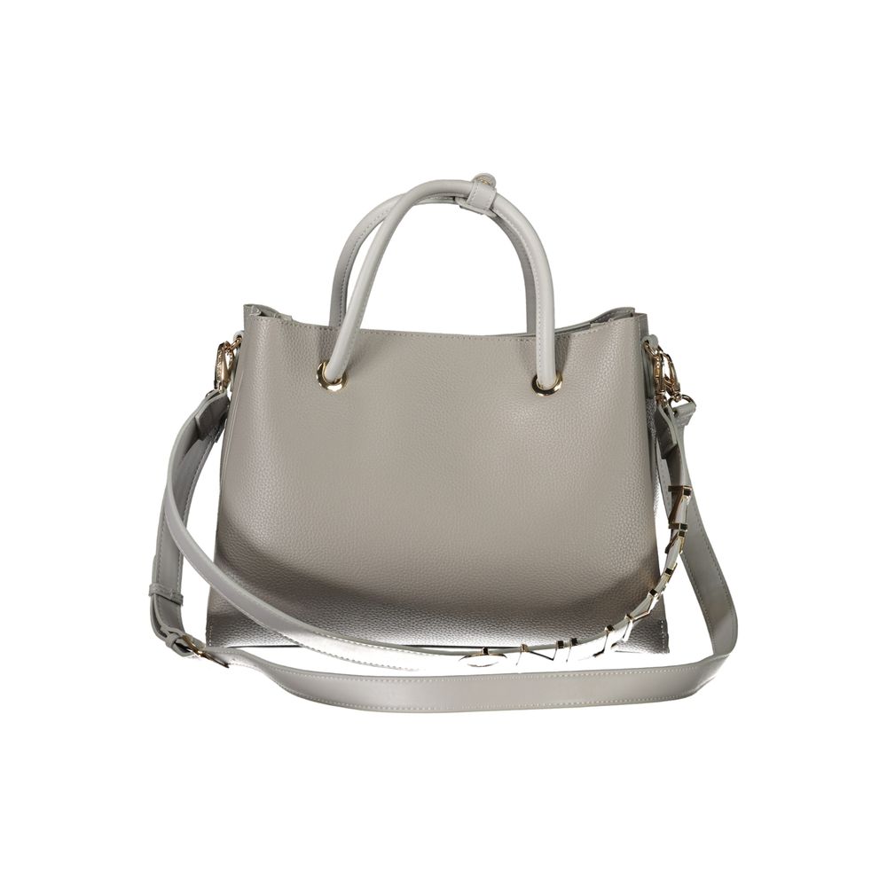 Gray Polyethylene Handbag