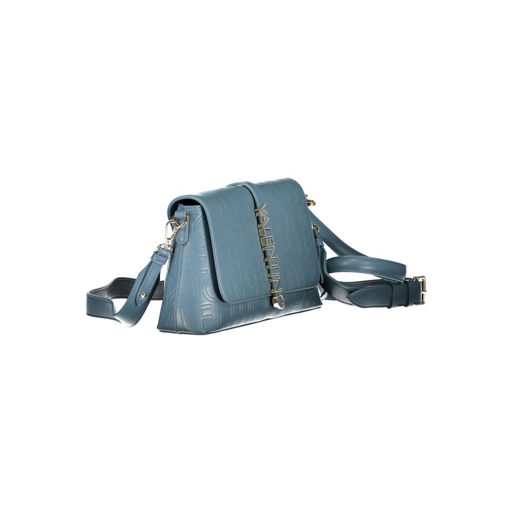 Light Blue Polyethylene Handbag