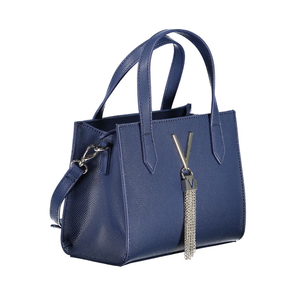 Blue Polyethylene Handbag