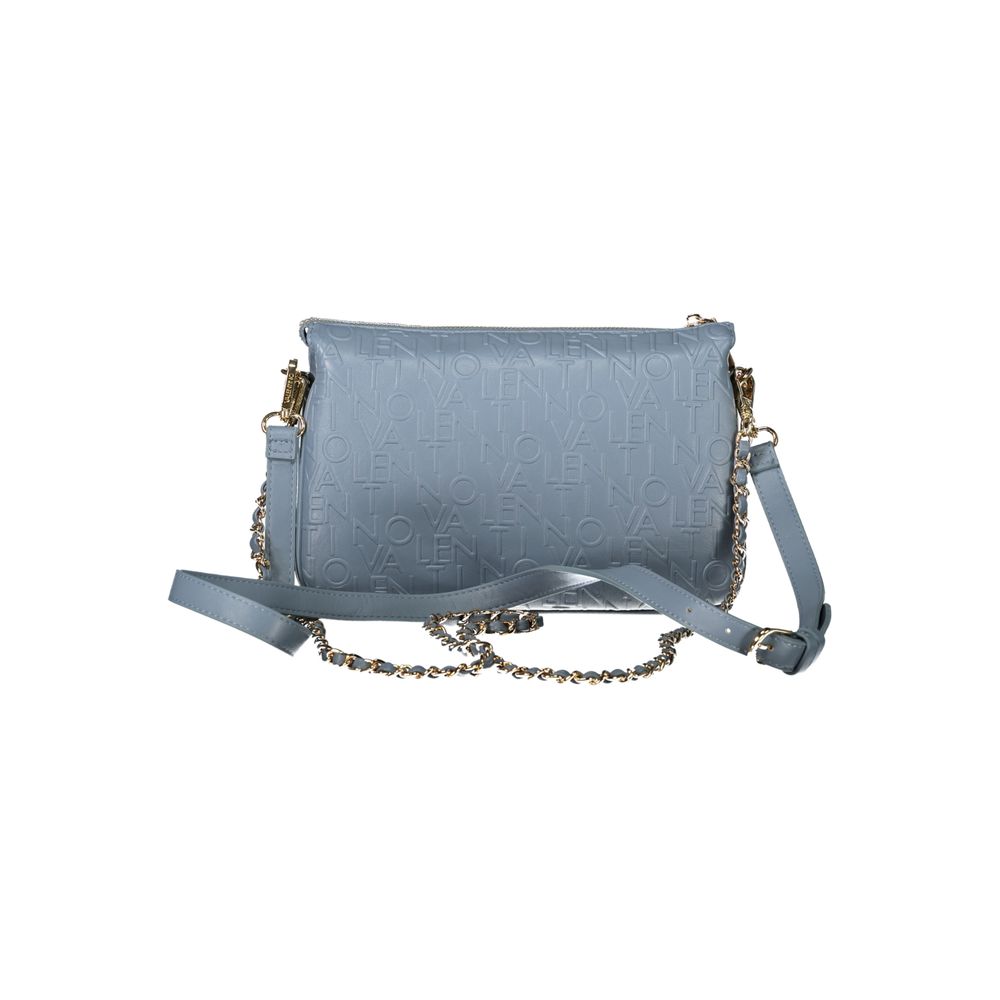 Light Blue Polyethylene Handbag