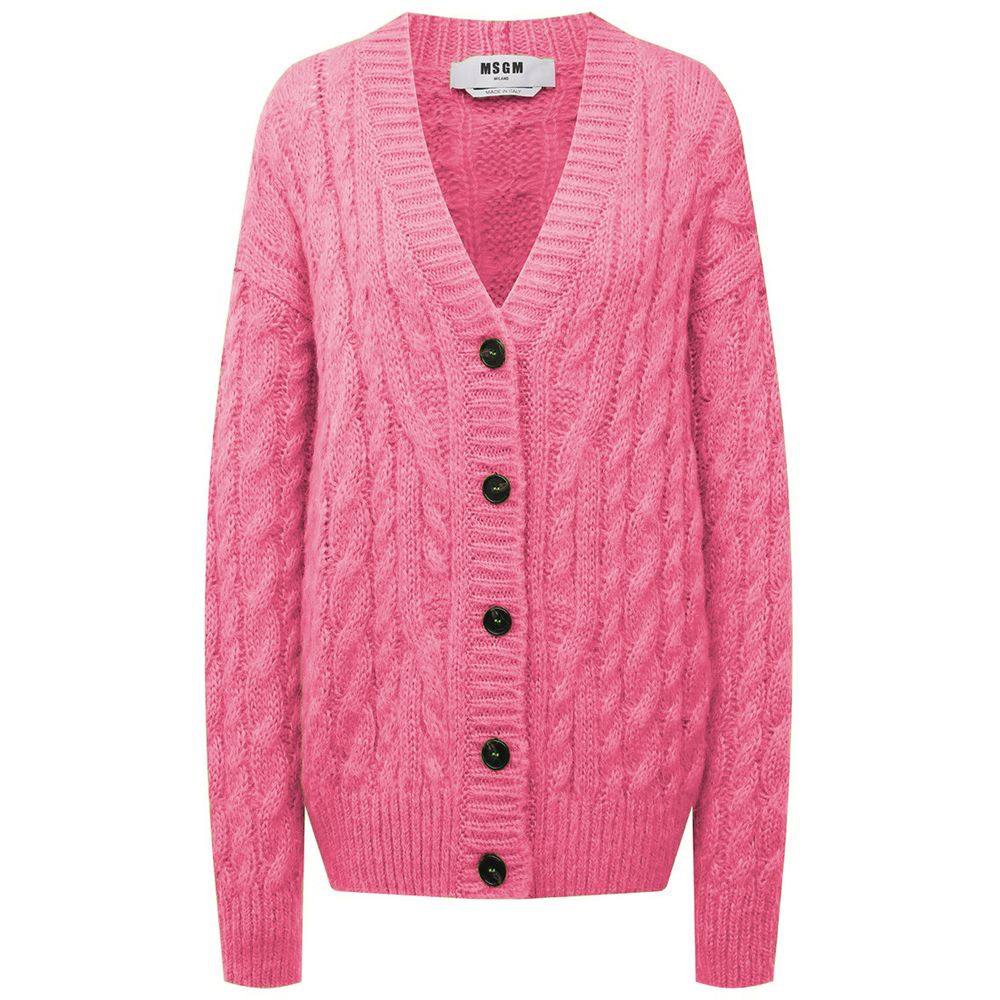 Pink Acrylic Sweater