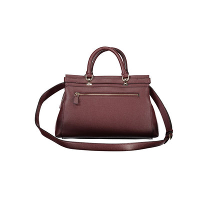 Brown Polyethylene Handbag