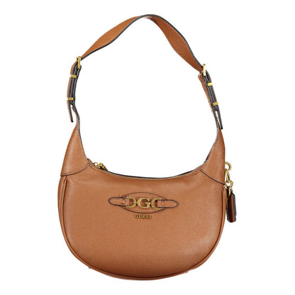 Brown Polyethylene Handbag