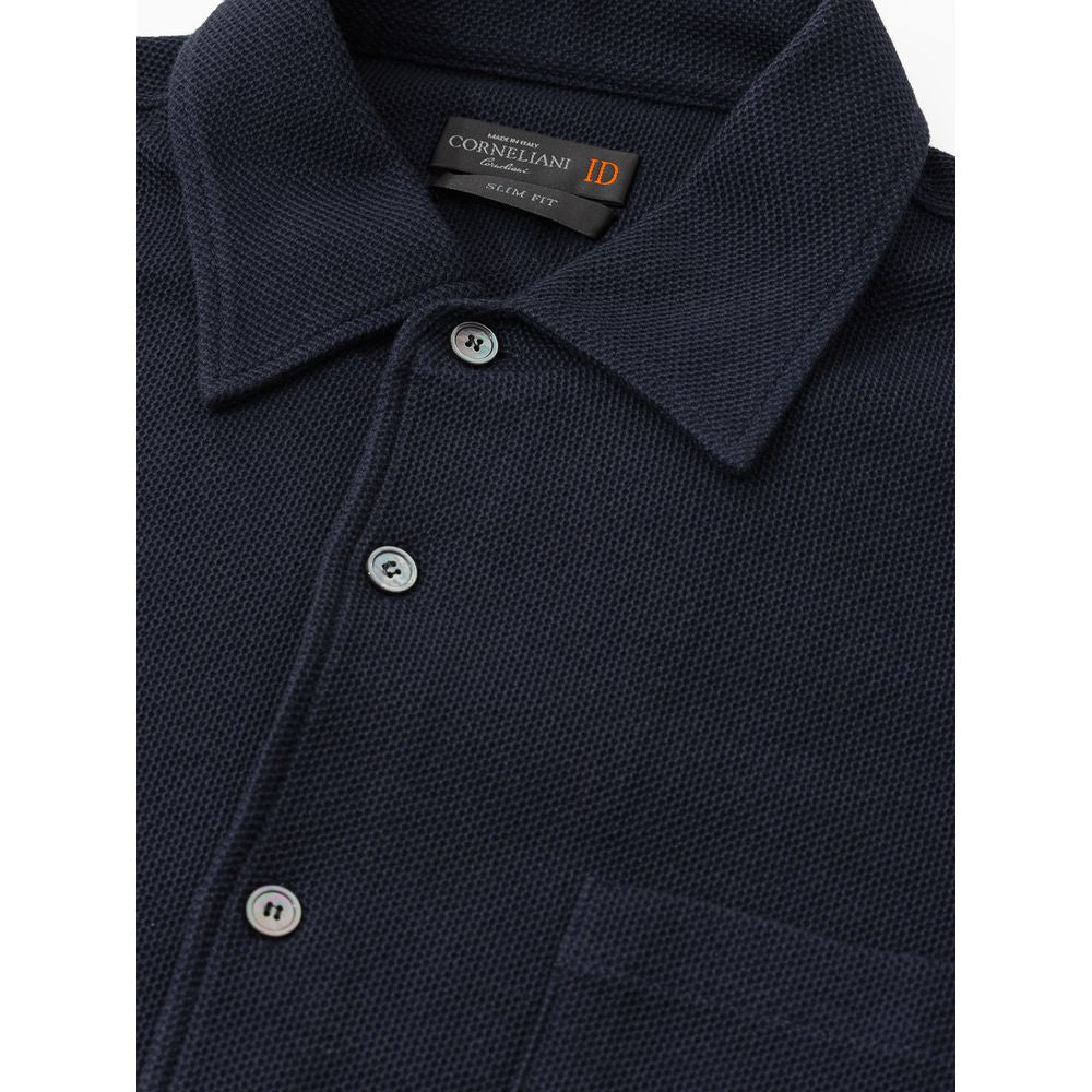 Blue Cotton Shirt