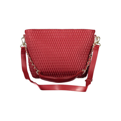 Red Polyethylene Handbag