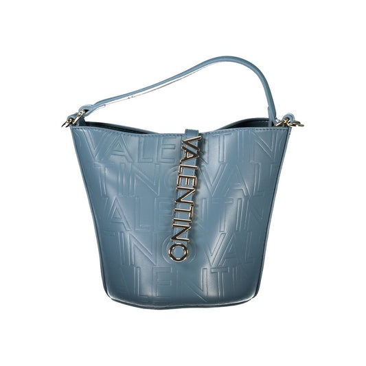 Light Blue Polyethylene Handbag