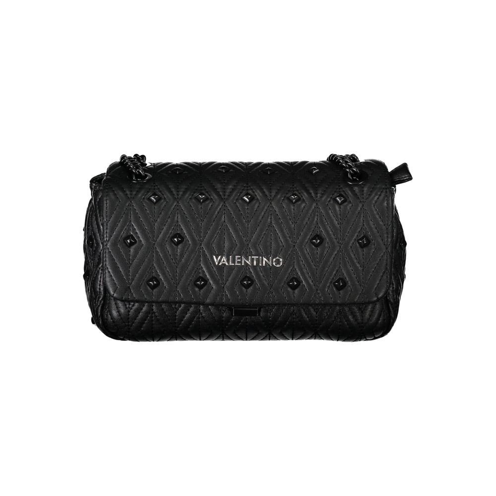 Black Polyester Handbag