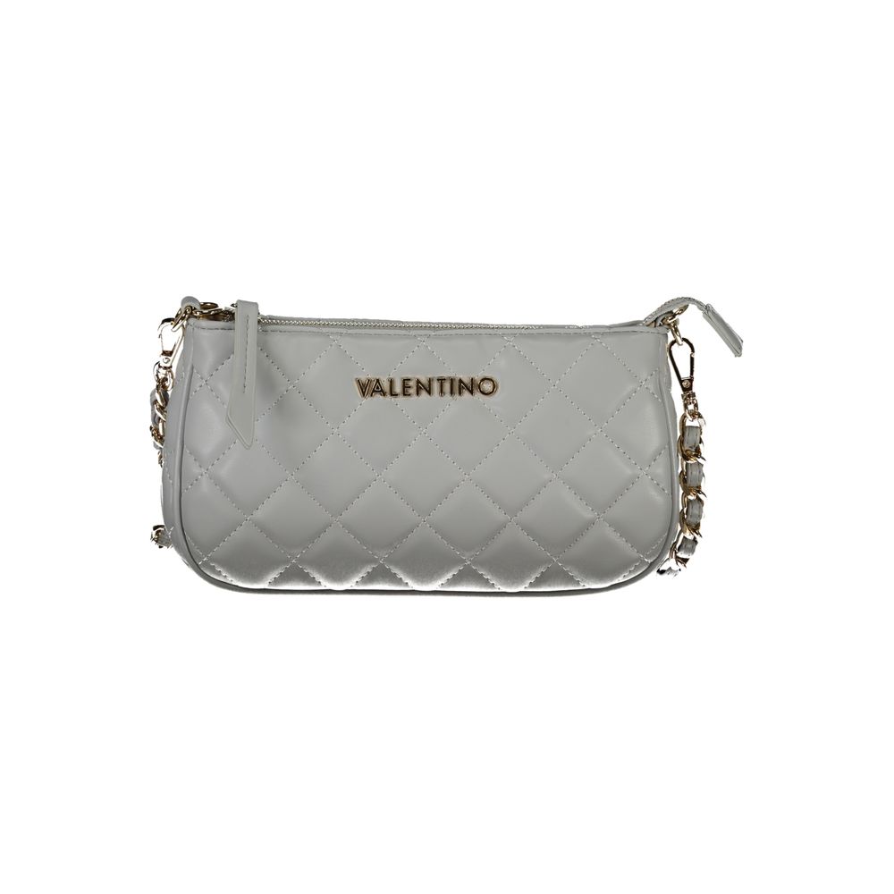 Gray Polyethylene Handbag