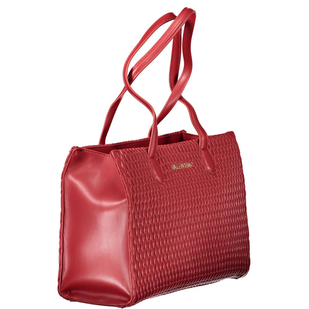 Red Polyethylene Handbag