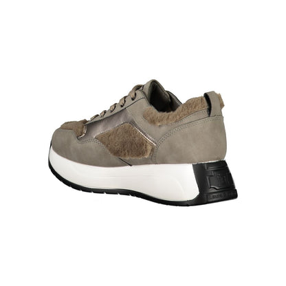 Gray Polyethylene Sneaker