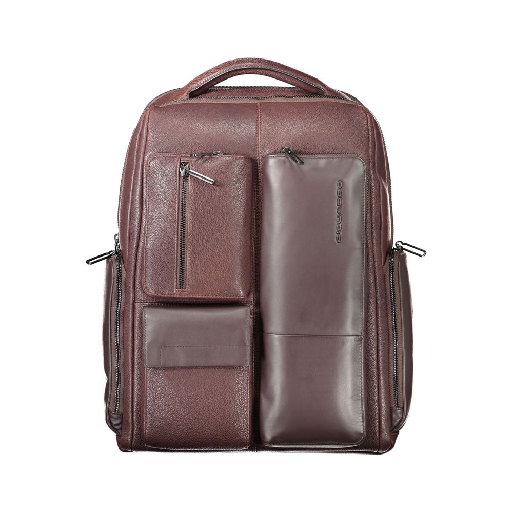 Brown Leather Backpack