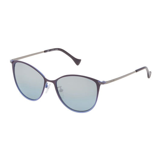 Blue Metal Sunglasses