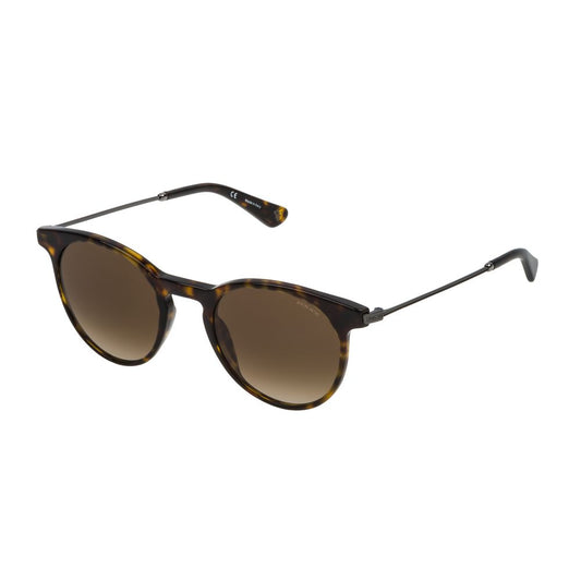 Brown Metal Sunglasses