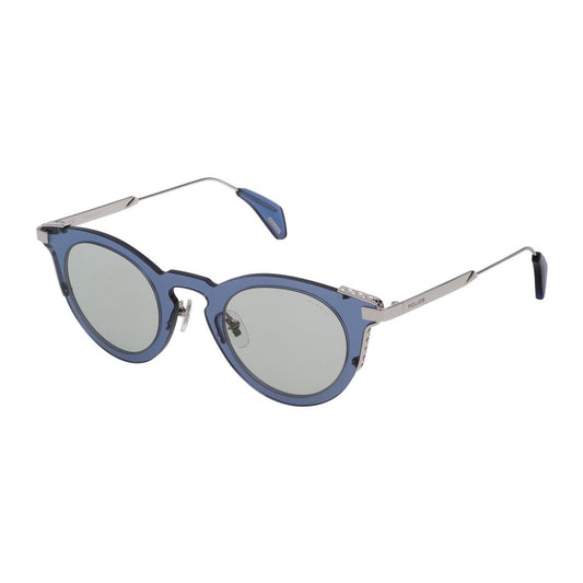 Gray Metal Sunglasses