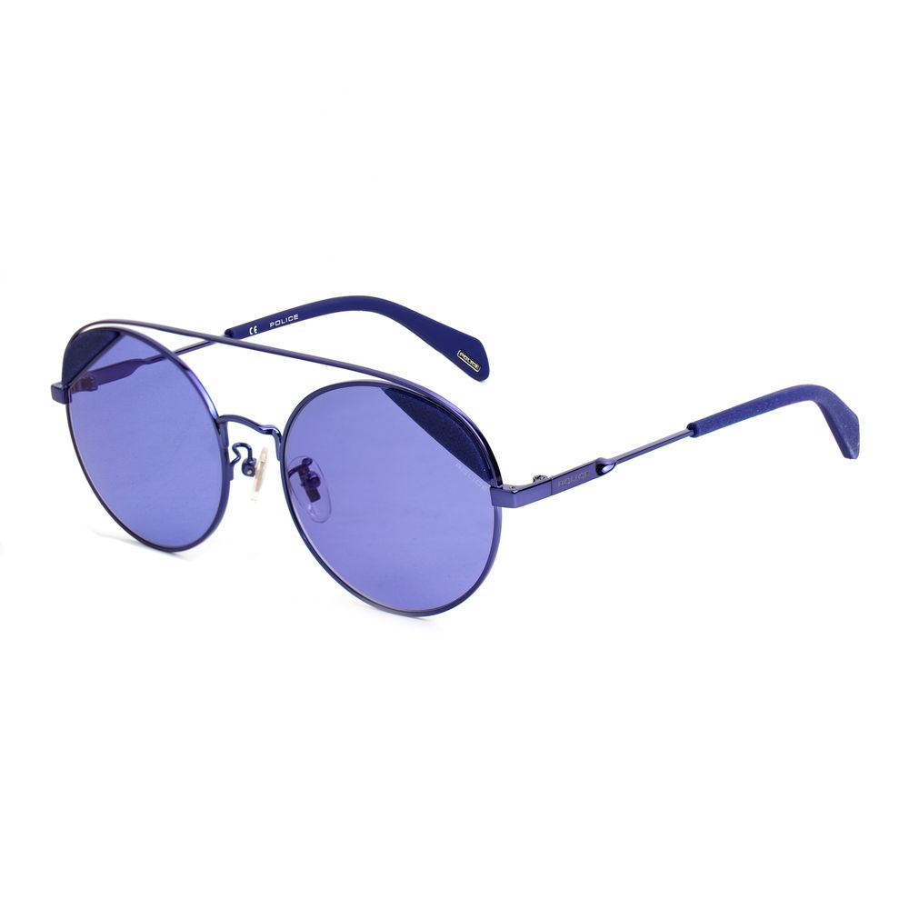 Blue Metal Sunglasses