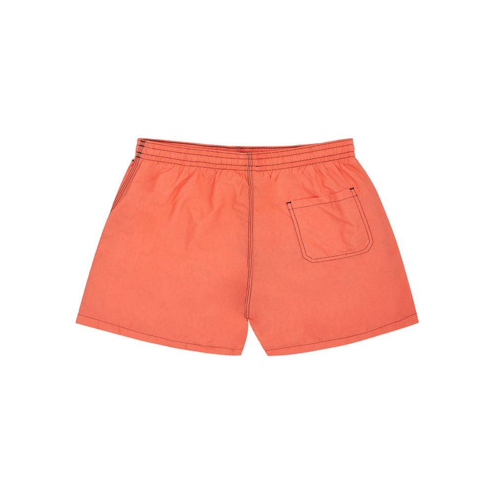 Orange Polyester Swimwear