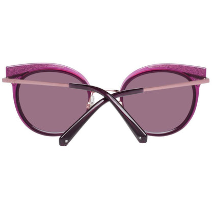 Purple Metal And Plastic Sunglasses