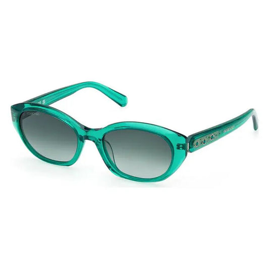 Green Plastic Sunglasses