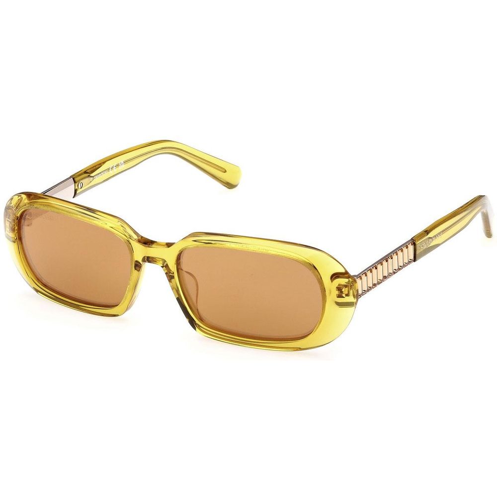 Yellow Plastic Sunglasses