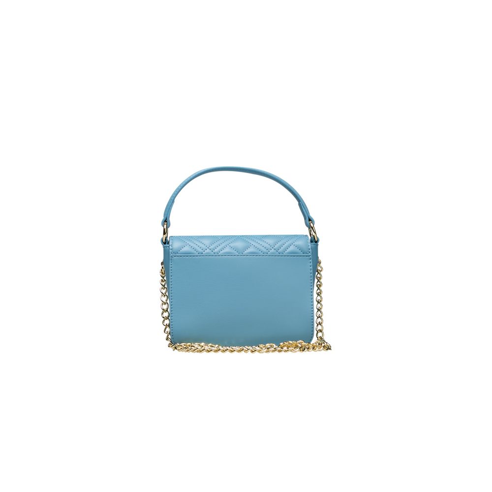 Light Blue Polyethylene Handbag