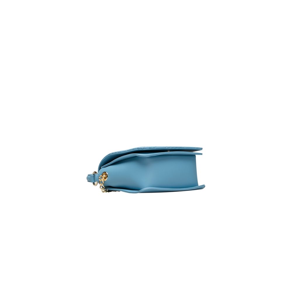 Light Blue Polyethylene Handbag