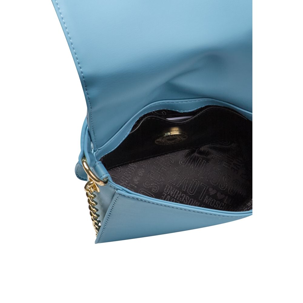 Light Blue Polyethylene Handbag