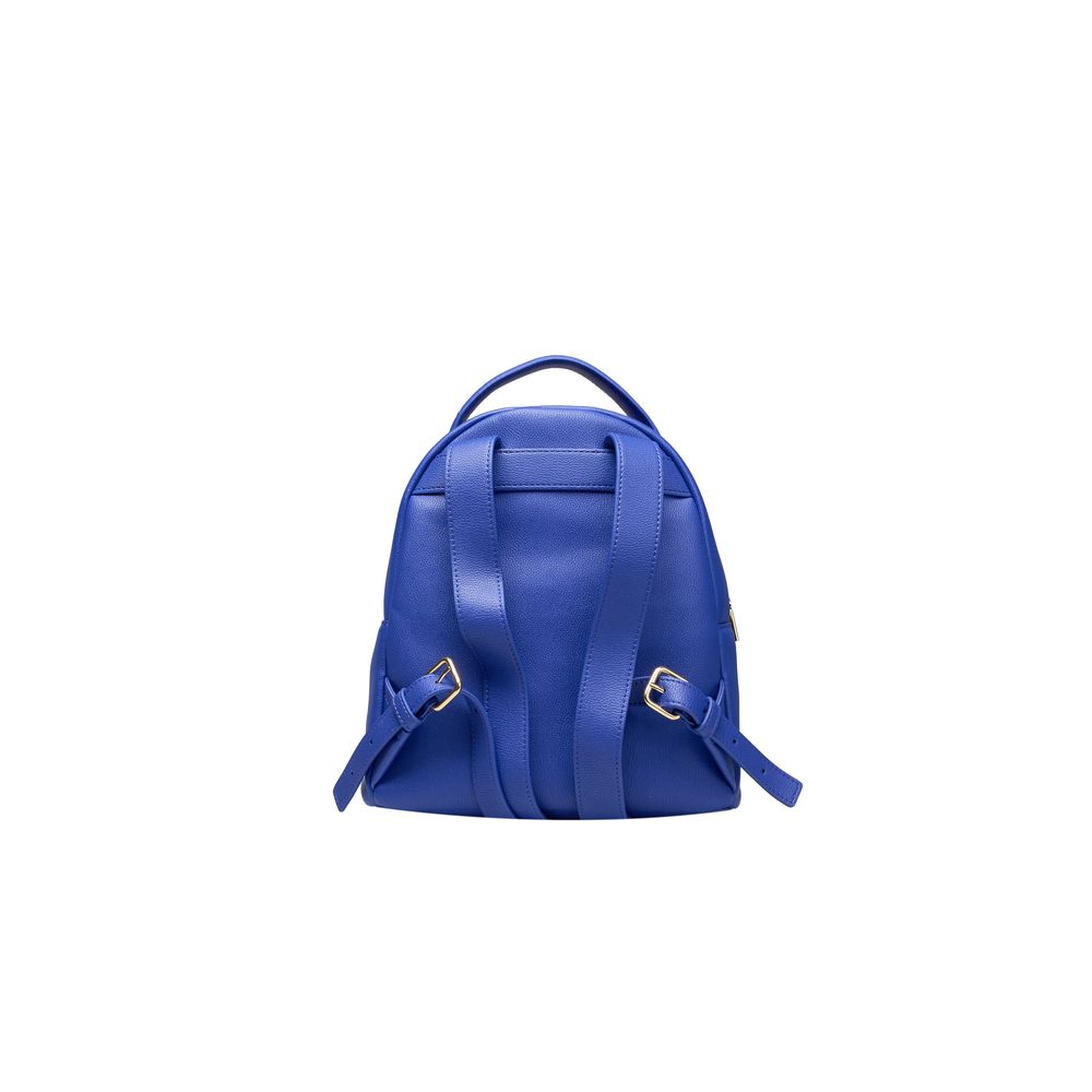 Blue Polyethylene Backpack