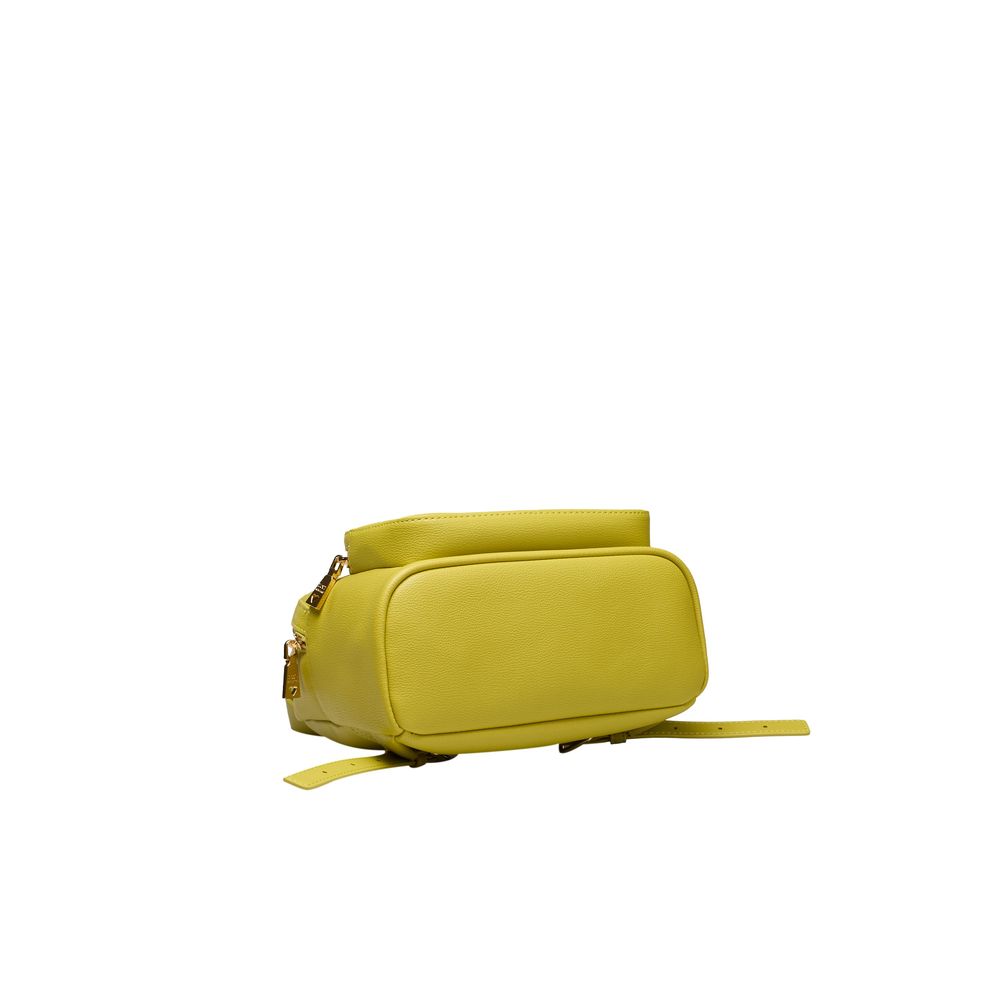 Yellow Polyethylene Backpack