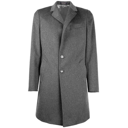 Gray Wool Vergine Jacket